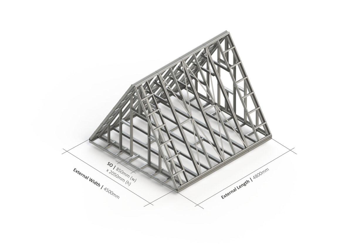 A – Frame – 3600mm x 4500mm — supplier catalogue frame