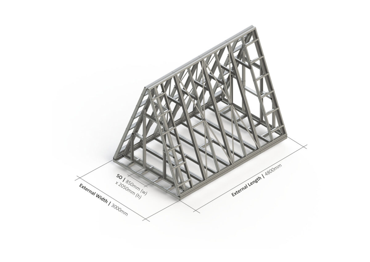 A – Frame – 6000mm x 3000mm — supplier catalogue frame