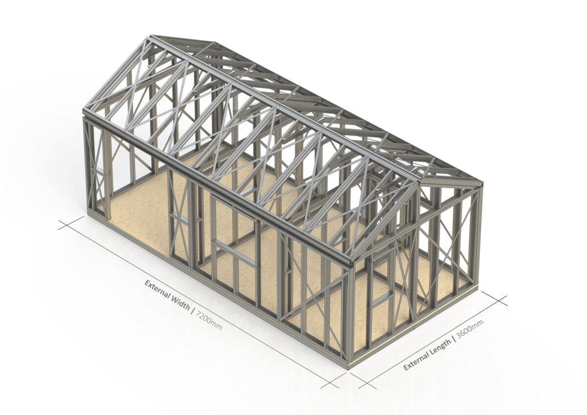 Annexe 001 – Pitched Roof Steel Frame — supplier catalogue frame