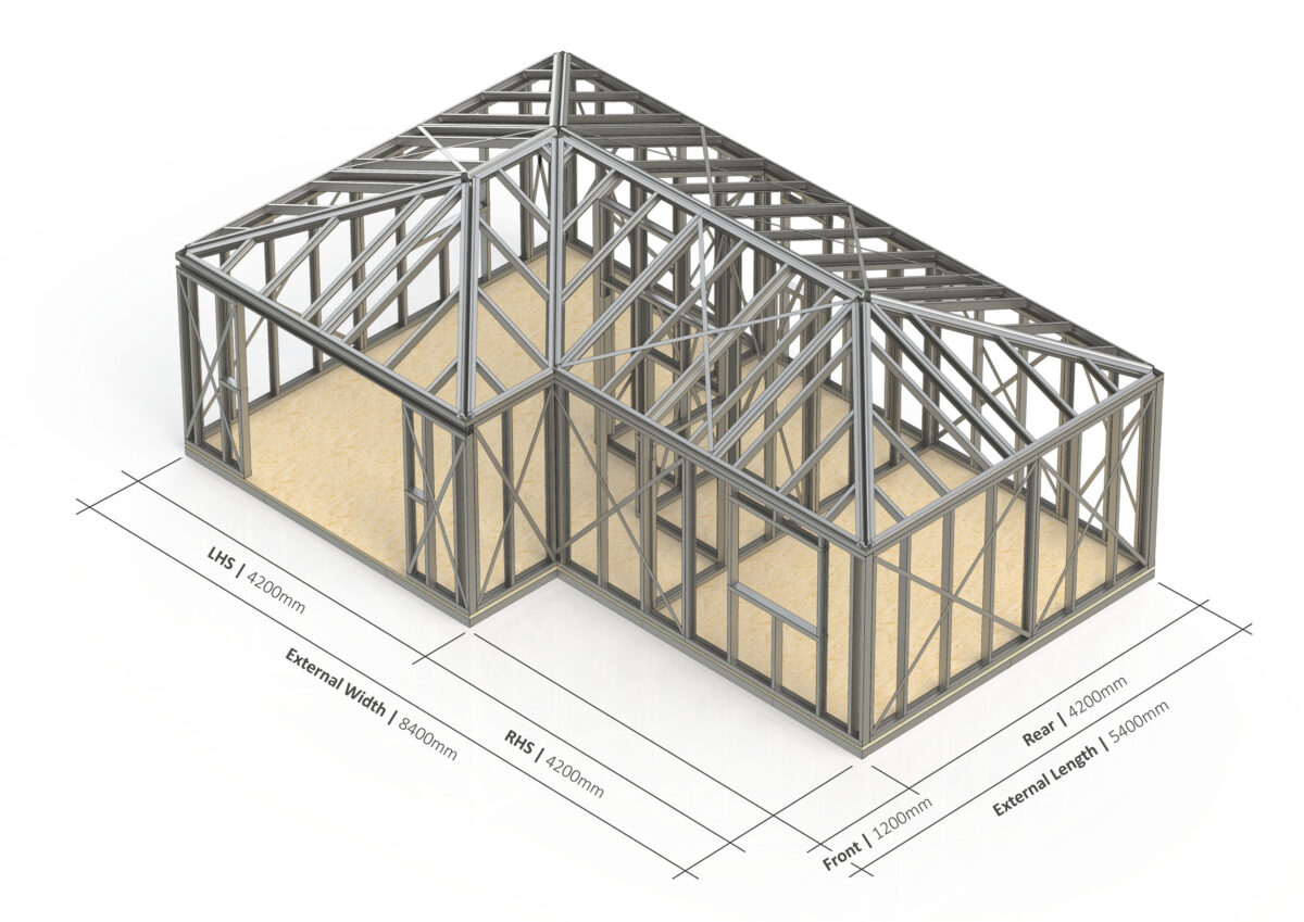 Annexe 004 – Pitched Roof – EDW Steel Frame — supplier catalogue frame